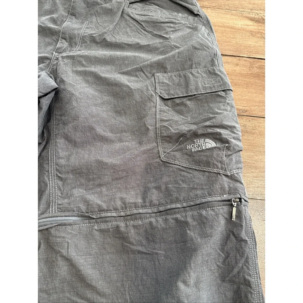 The North Face Libertine Convertible Pants Mens Sz‎ 38x31 Asphalt Gray Cargo